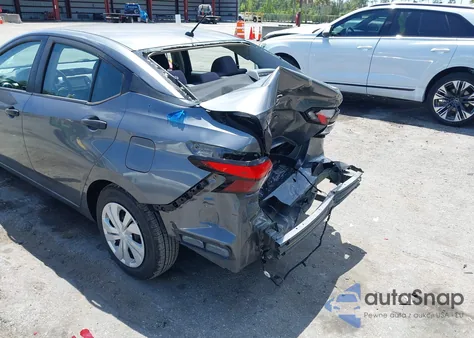 2021 Nissan Versa S Xtronic Cvt from USA, damaged, VIN 3N1CN8DV7ML811678